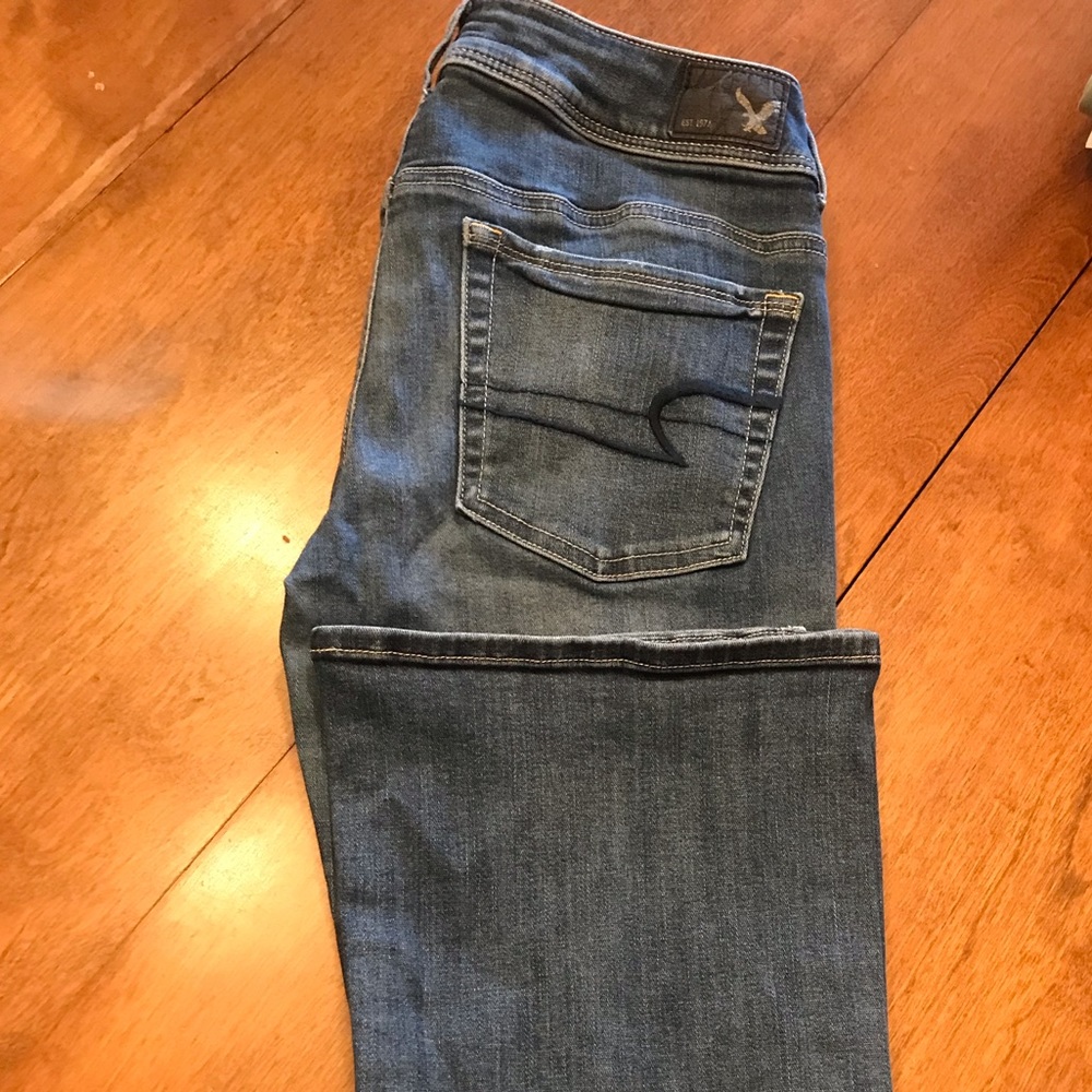 American Eagle Kickboot Dark Wash Jeans